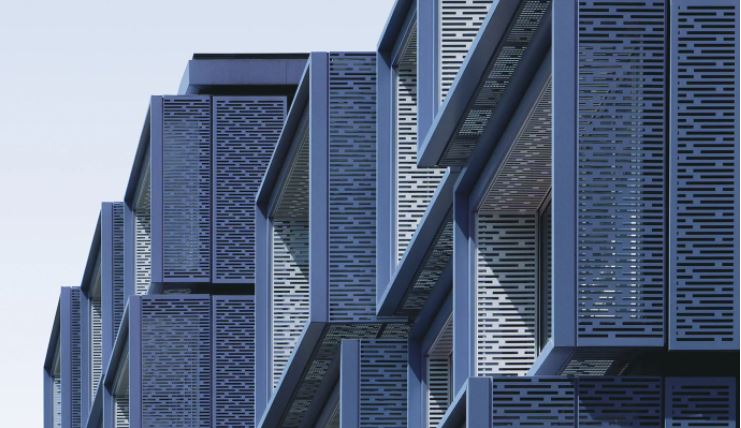 Building balconies from the side 