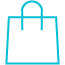 Shopping bag icon