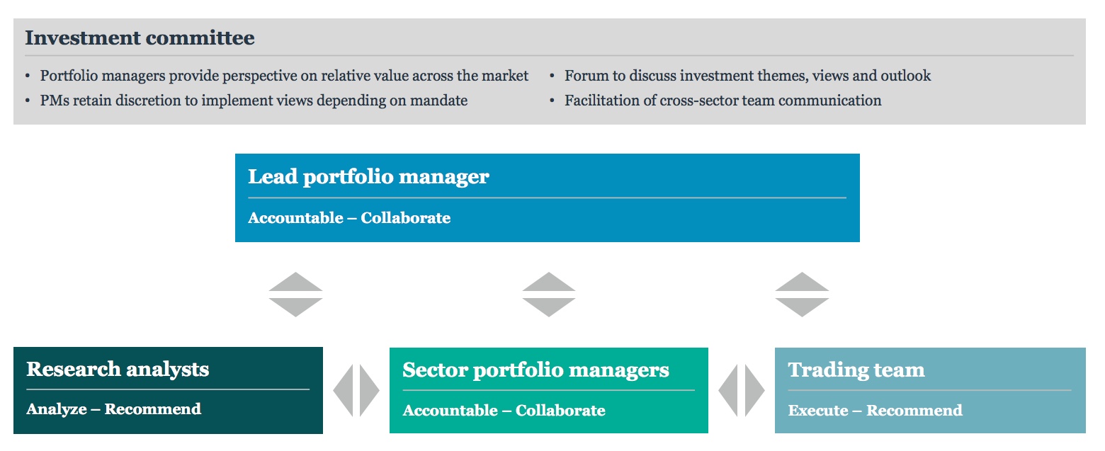Collaborative Investment Process graphic 