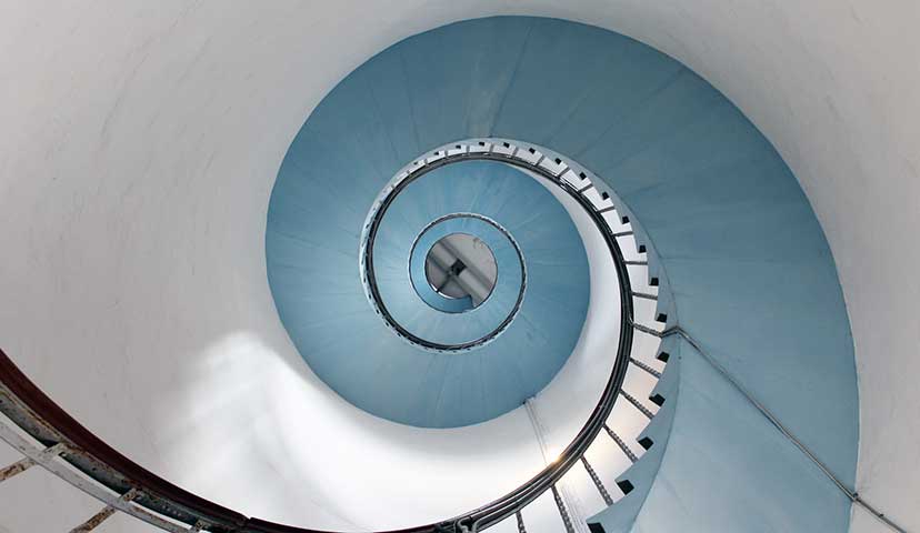 spiral staircase