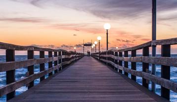 Sunset bridge