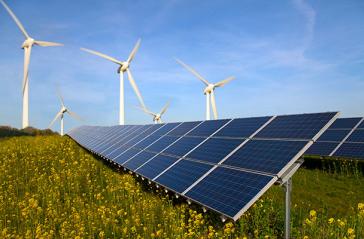solar and wind