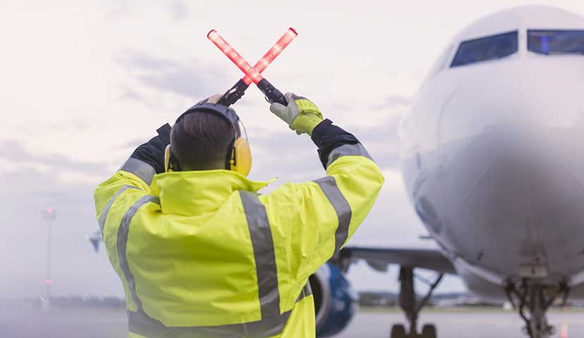 aircraft marshalling