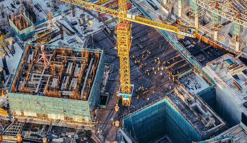 photo of a construction site