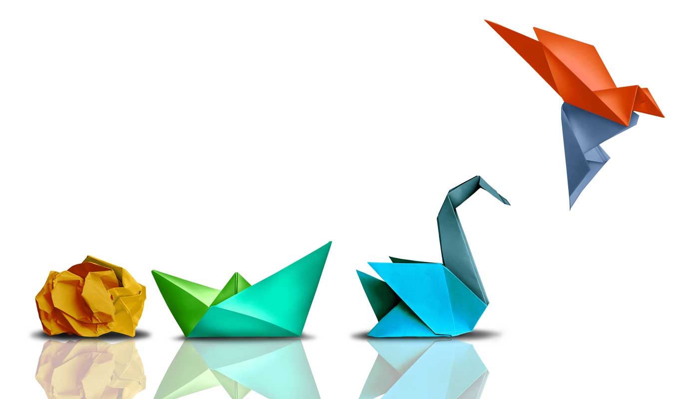 Paper craft birds