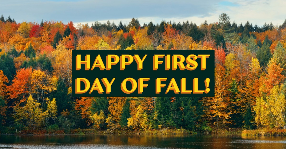 Happy first day of fall