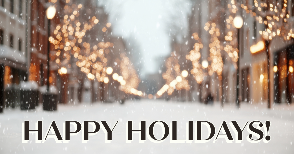 Happy holidays