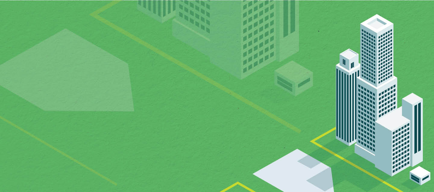 Digital art of buildings 
