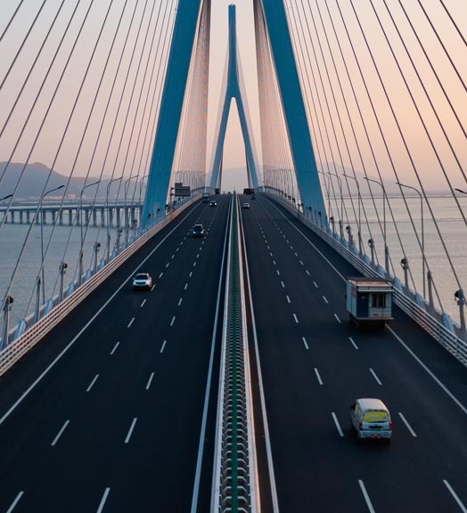 View of the bridge