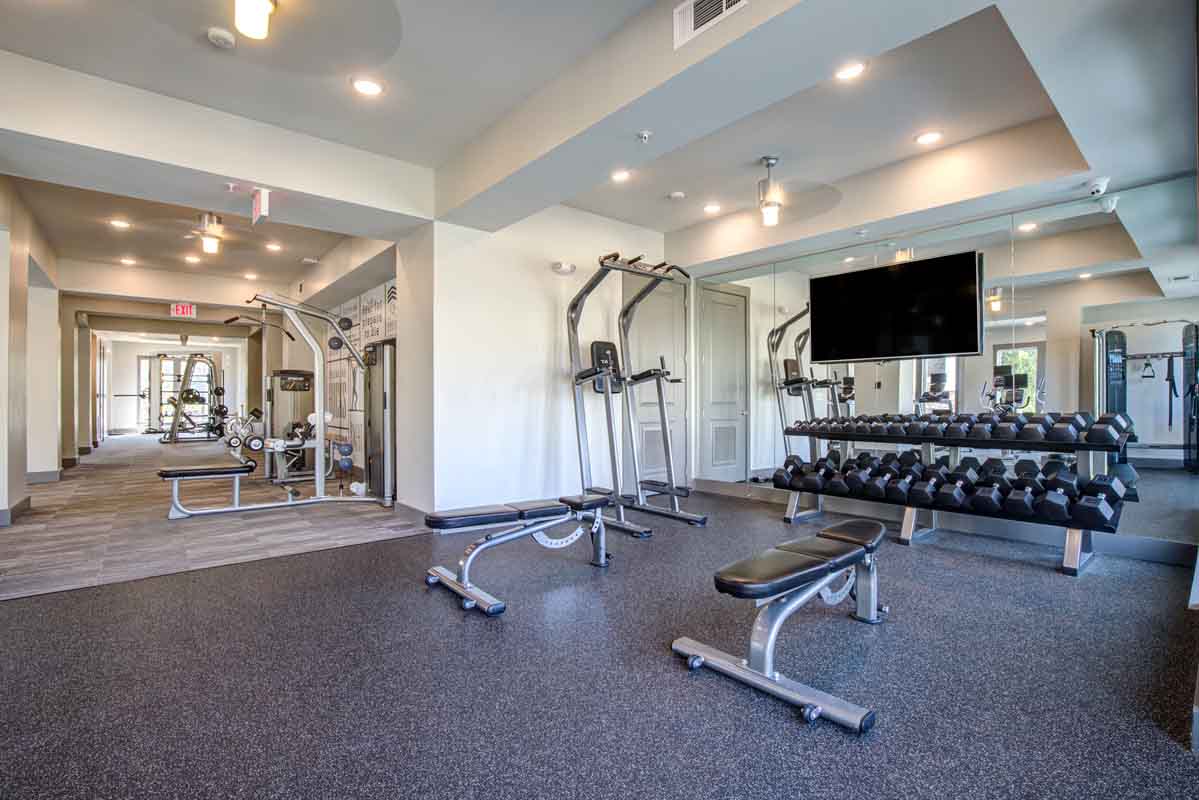 Brookson Residential Flats weight room