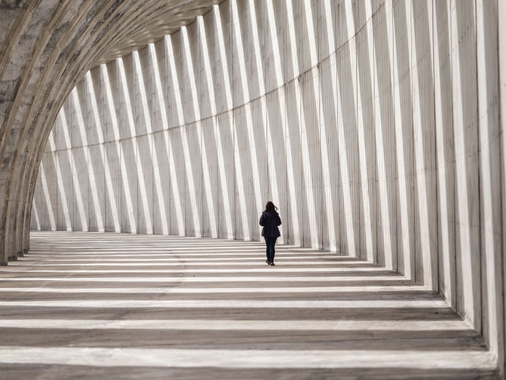 Architectural corridor