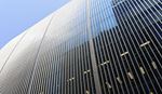 Upward view of a modern building