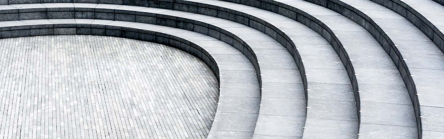 Circular flight of stairs