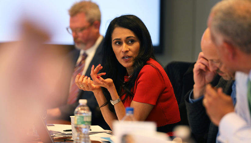Nuveen's Saira Malik speaking