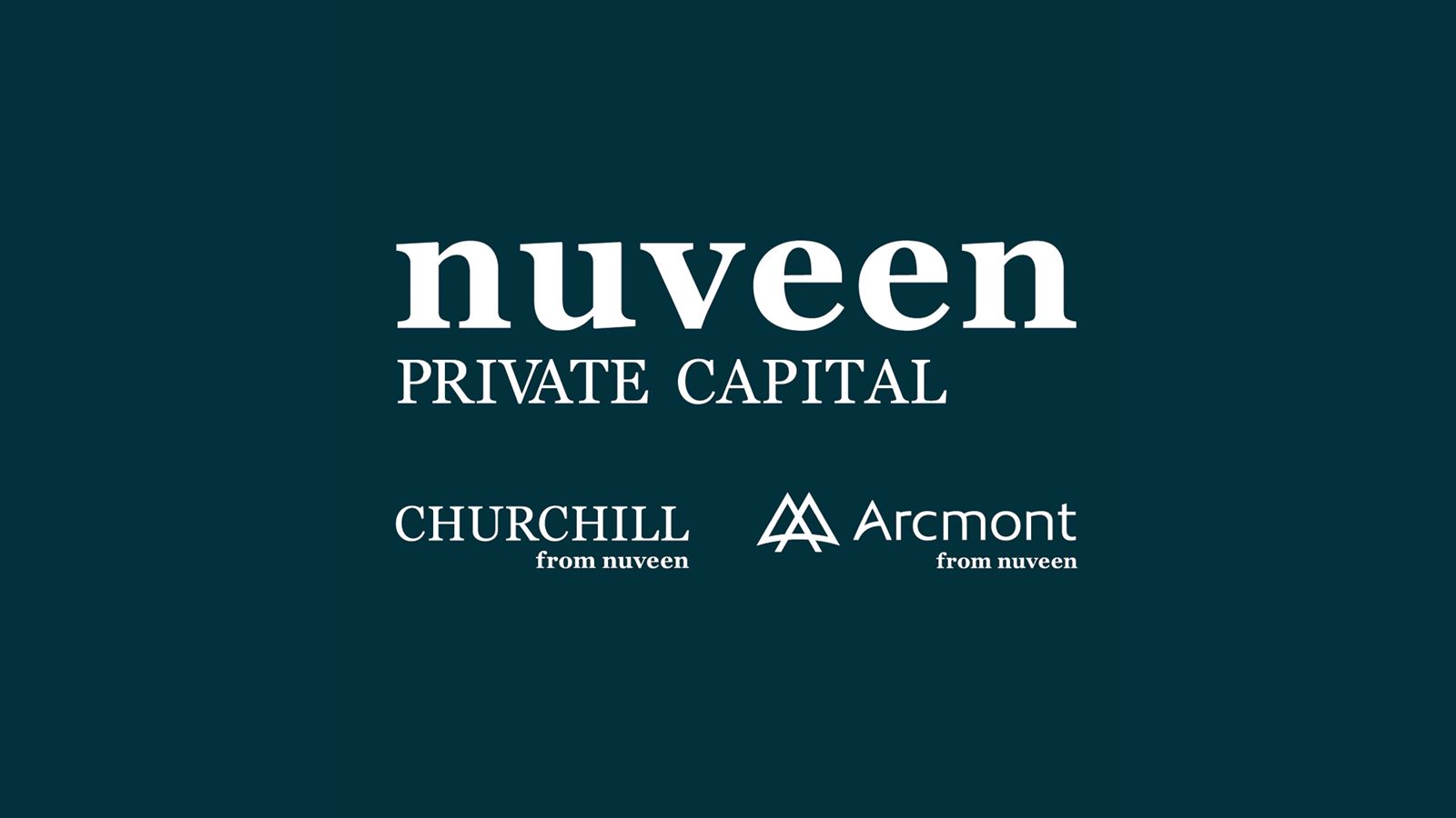 Nuveen Private Capital logo featuring a stylized design representing investment and financial growth