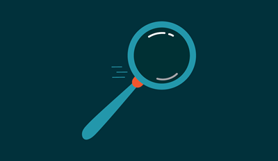 Magnifying glass illustrations