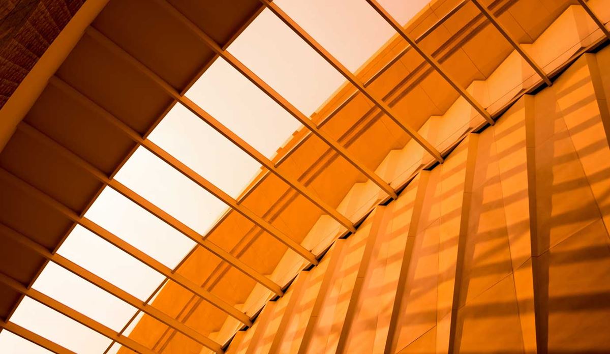 Modern building interior