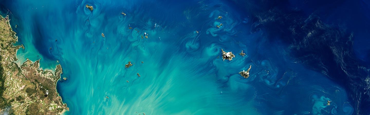 areal view of beach