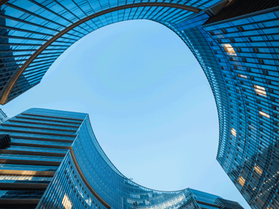 Curved skyscrapers