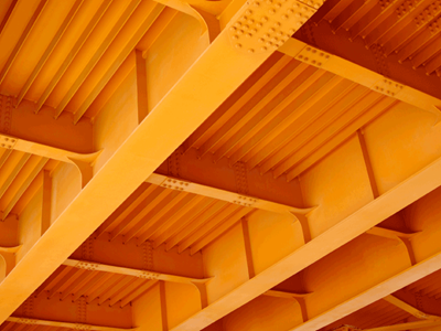 Steel beam structure