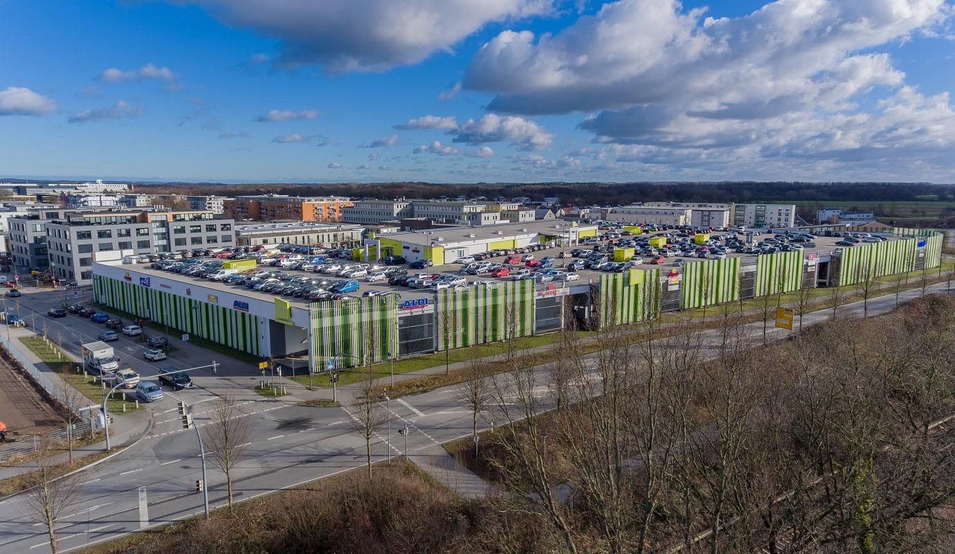 Aerial view of Campus Center Lübeck