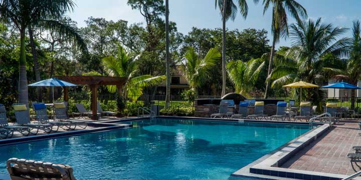 Beautiful Pool at The Landings at Coconut Creek