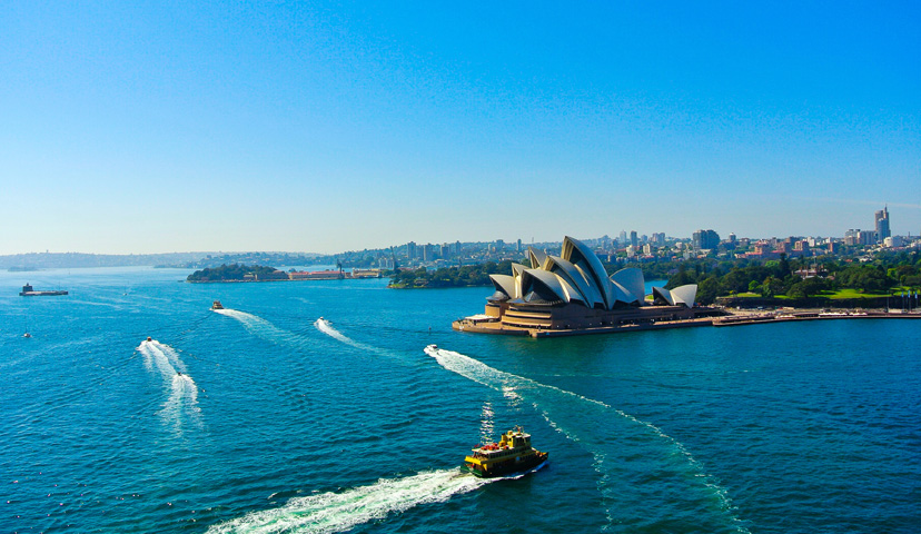Sydney harbour in daytime