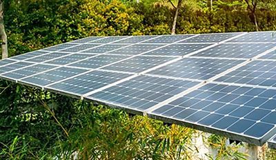 Urban solar panels