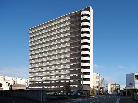 Fukushima apartment building