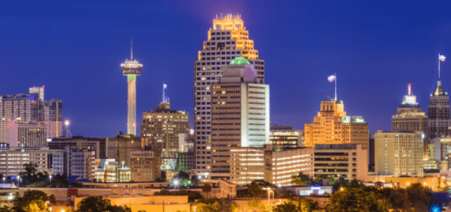 Night image of a City