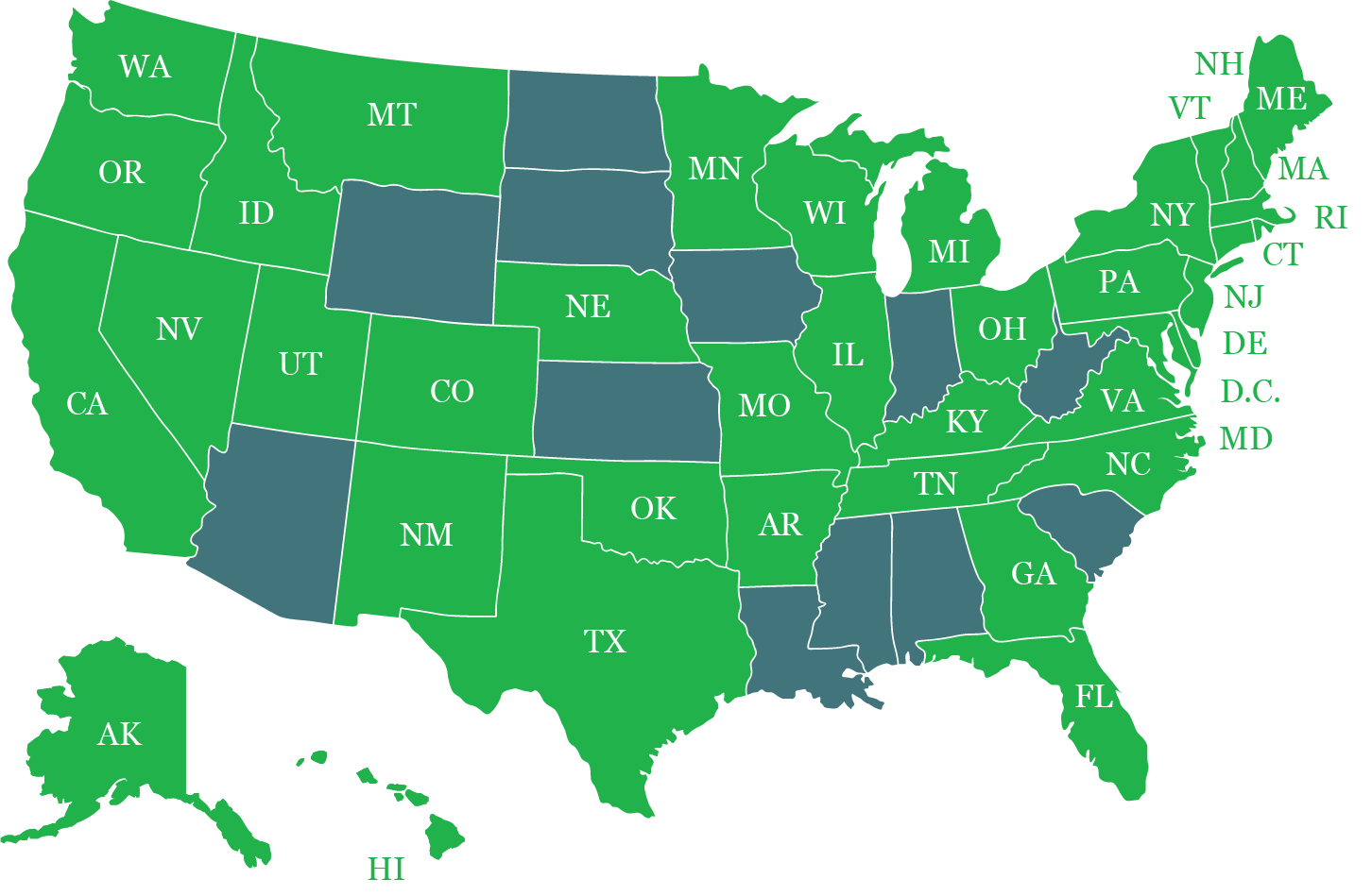 C-PACE Map 2025