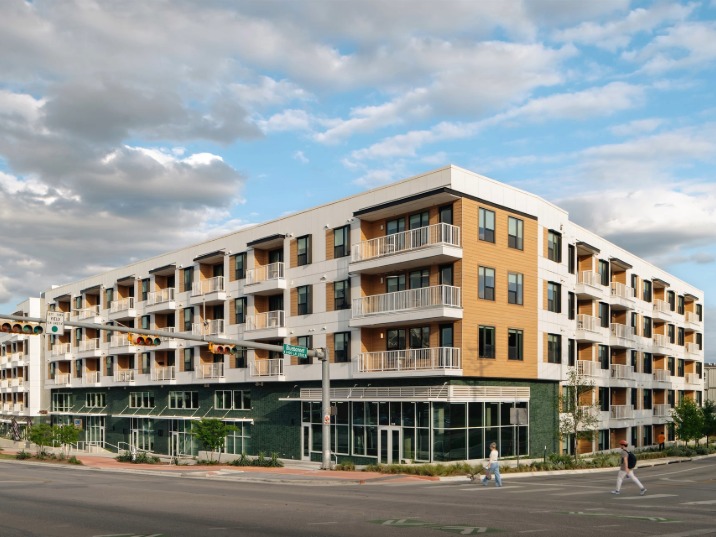 A large modern building