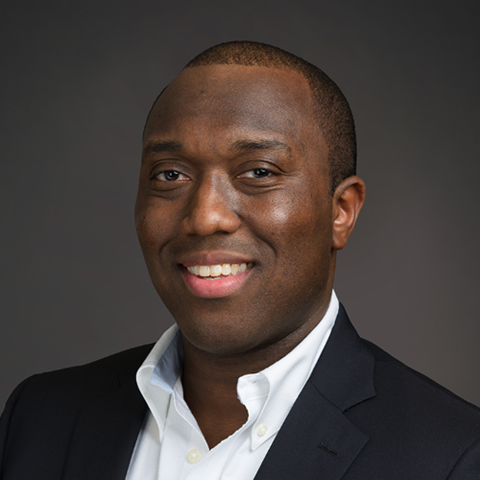 Person smiling for a portrait