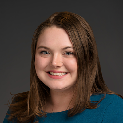 Person smiling for a portrait