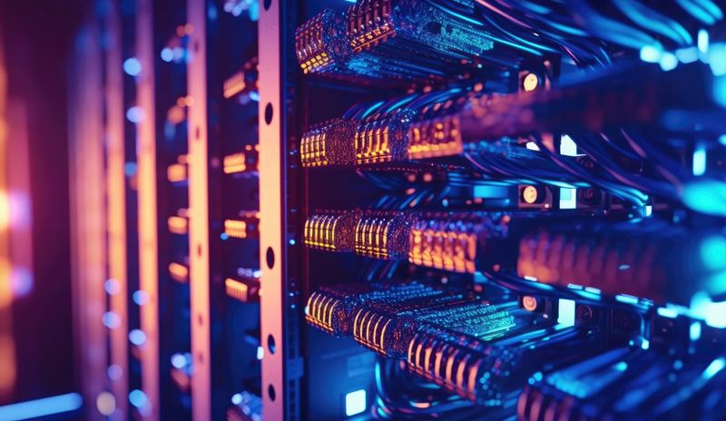 Image of an server room.