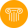 Icon of a pillar for stability