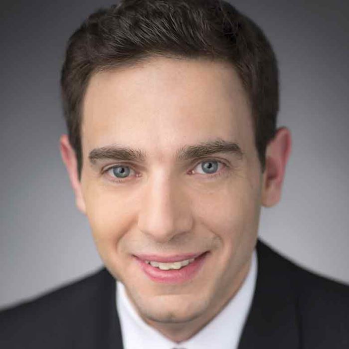 A man looking at camera