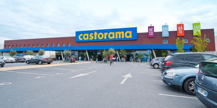 Ingresso principale di Creil Castorama
