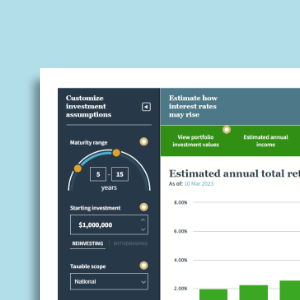 Image of Municipal bond investing ladder tool